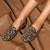 Smoking Slippers By Paige | Needlepoint Loafer Mini Leopard