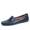 Sport Patricia Green | Jillian Driving Moccasin In Crocodile Navy Crocodile