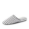 Slippers Patricia Green | Sari Silk Check Slipper Black