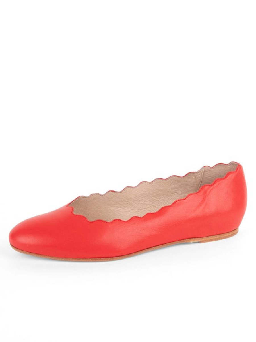 Casual Patricia Green | Palm Beach Ballet Flat Red