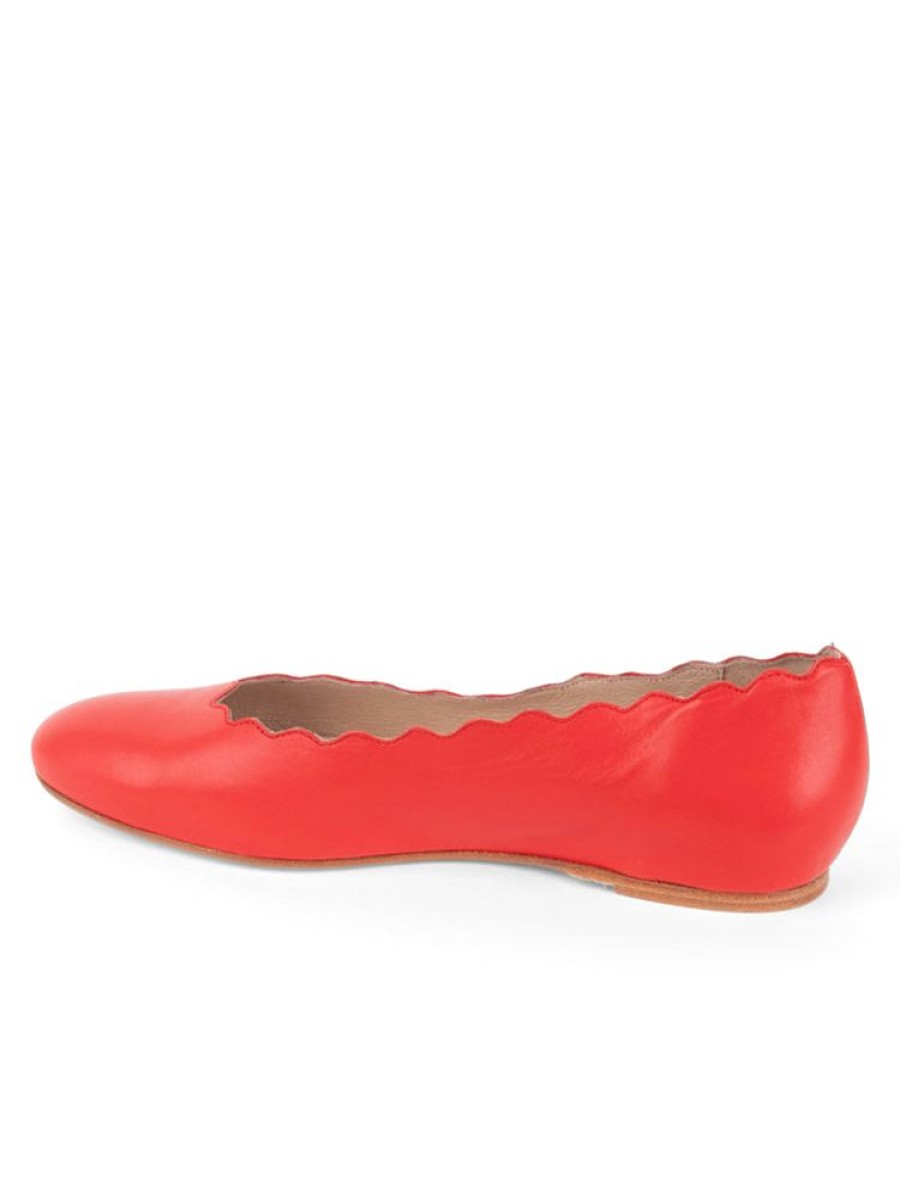 Casual Patricia Green | Palm Beach Ballet Flat Red