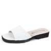 Sport Paul Mayer | Park Quilted Lug Sole Sandal White