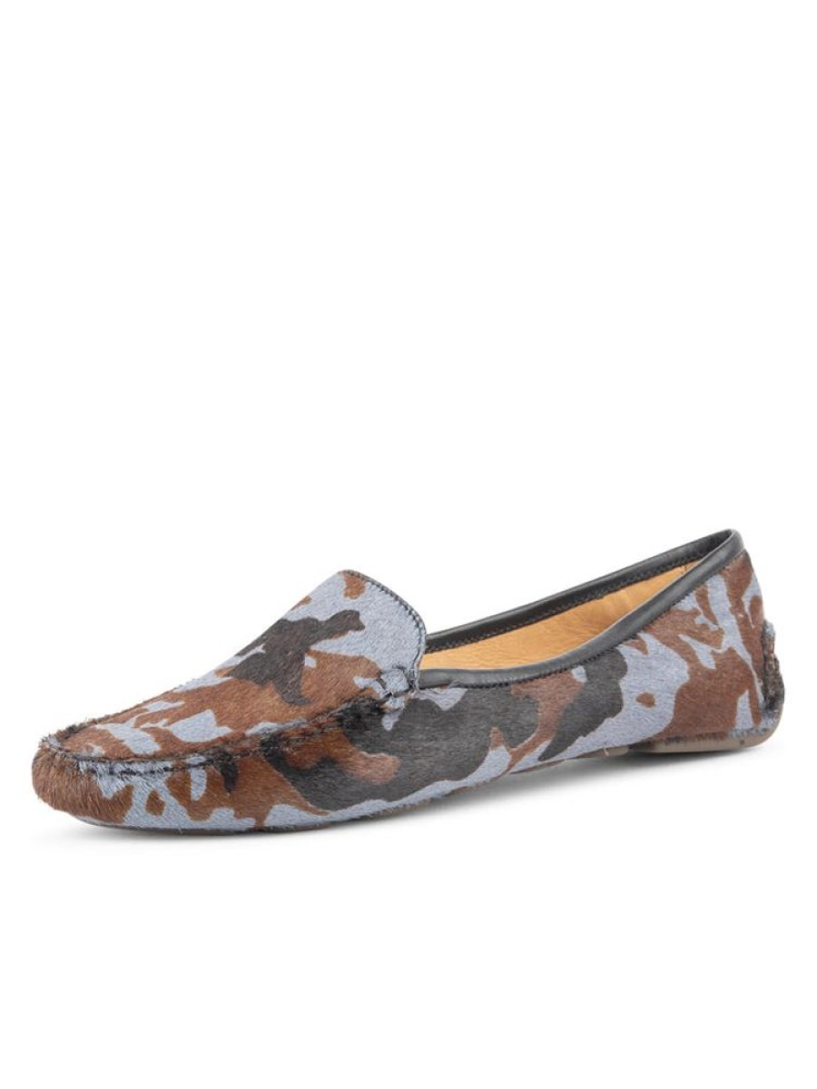 Driving Moccasins Patricia Green | Jillian Driving Moccasin Blue Camo