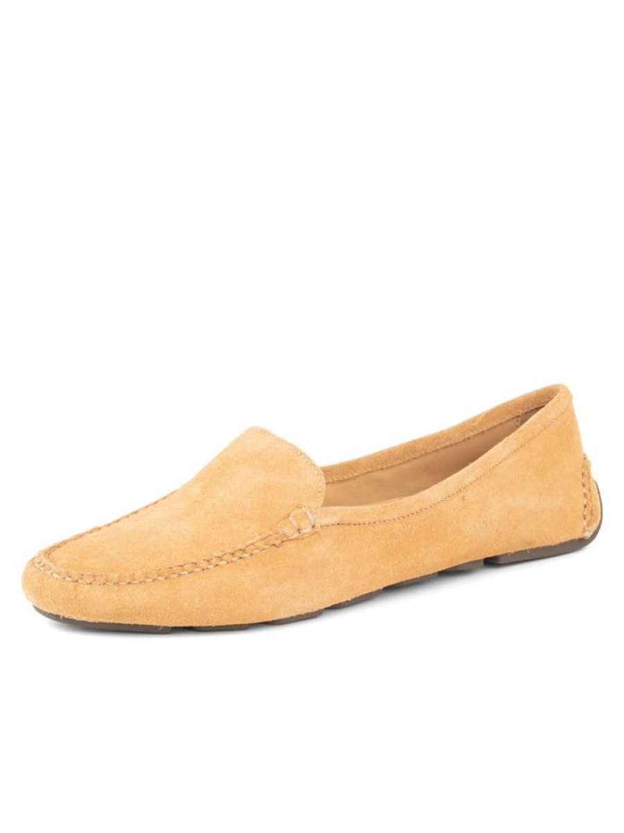 Driving Moccasins Patricia Green | Jillian Driving Moccasin Tan Suede