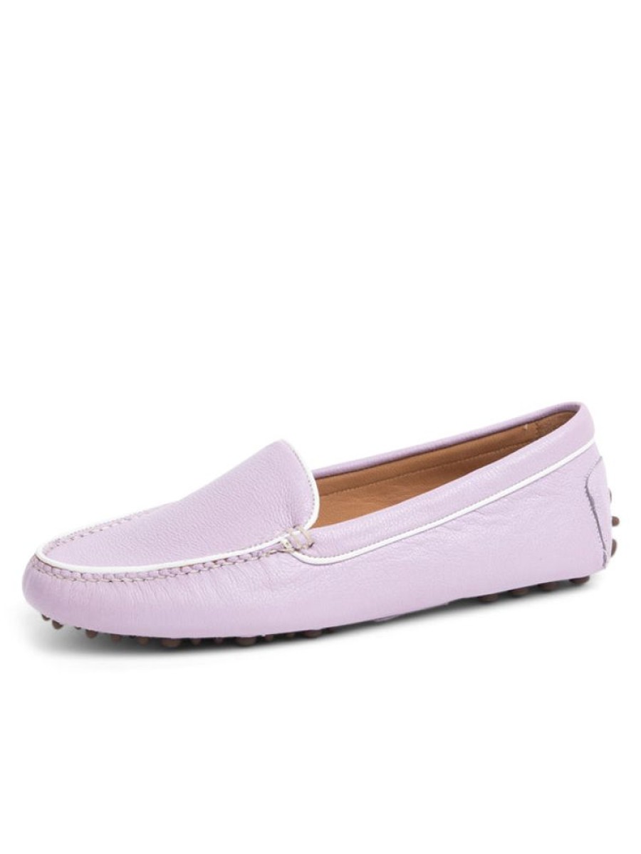 Sport Patricia Green | Jill Piped Driving Moccasin Lavender