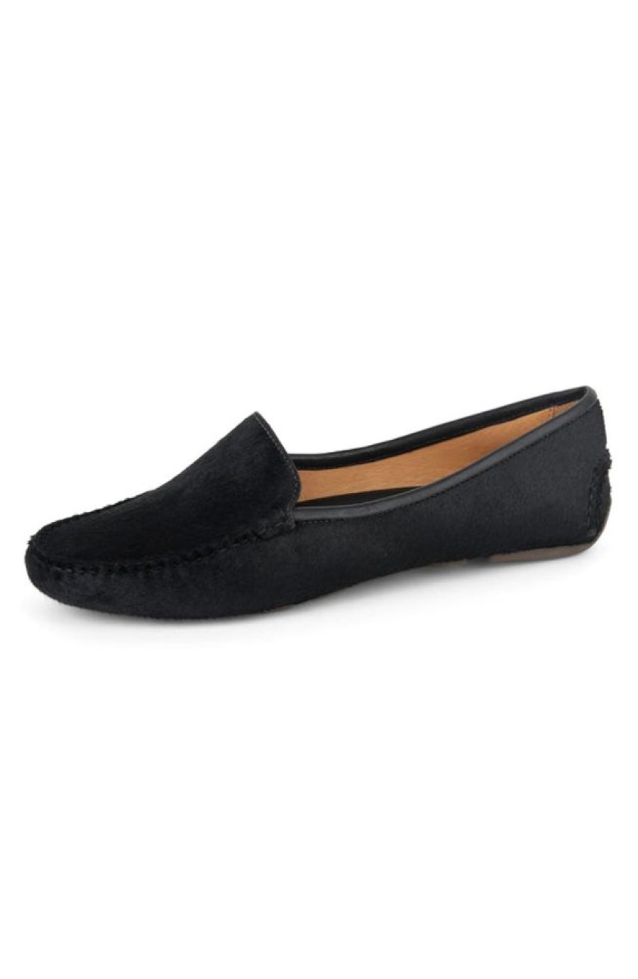 Sport Patricia Green | Jillian Driving Moccasin In Haircalf Black Haircalf