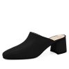 Clogs & Mules Amalfi by Rangoni | Silene Black Parmasoft