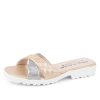 Sport Paul Mayer | Pop Criss-Cross Lug Sole Sandal Gold/Silver