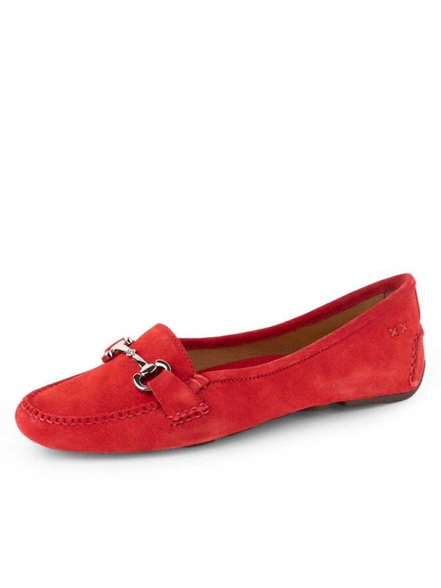 Driving Moccasins Patricia Green | Carrie Driving Moccasin Red