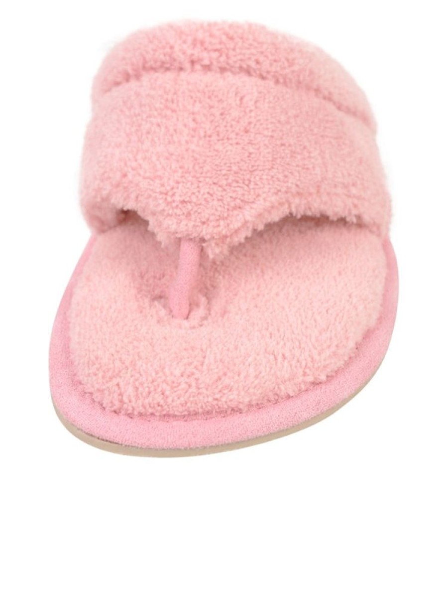 Slippers Patricia Green | Splash Microterry Thong Slipper Light Pink