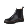 Boots & Booties Patricia Green | Chelsea Lug Sole Bootie Black