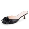 Clogs & Mules Patricia Green | Malibu Kitten Heel Mule Black