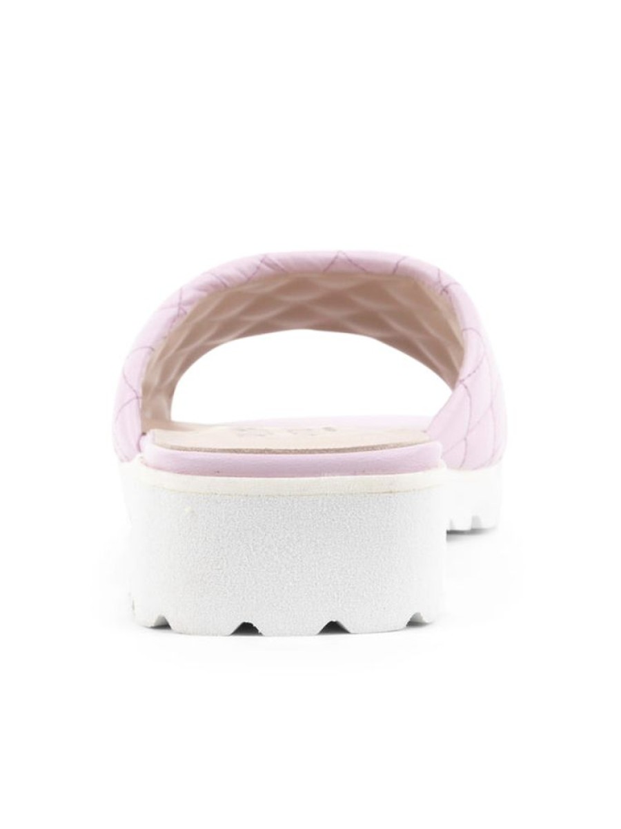 Sport Paul Mayer | Park Quilted Lug Sole Sandal Lilac