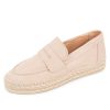 Espadrilles Patricia Green | Sebastian Penny Loafer Slip On Espadrille Nude