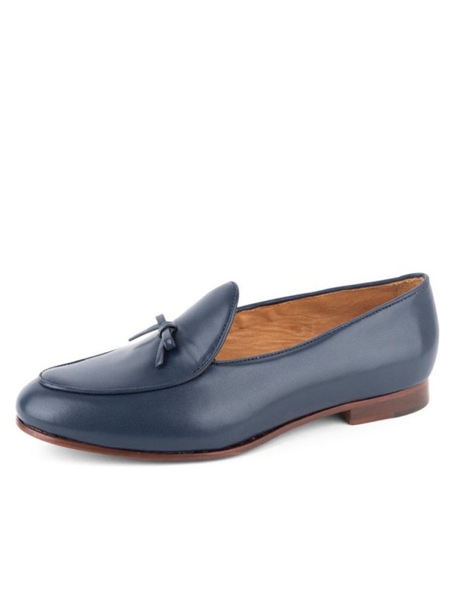 Flats Patricia Green | Coco Belgian Loafer Navy