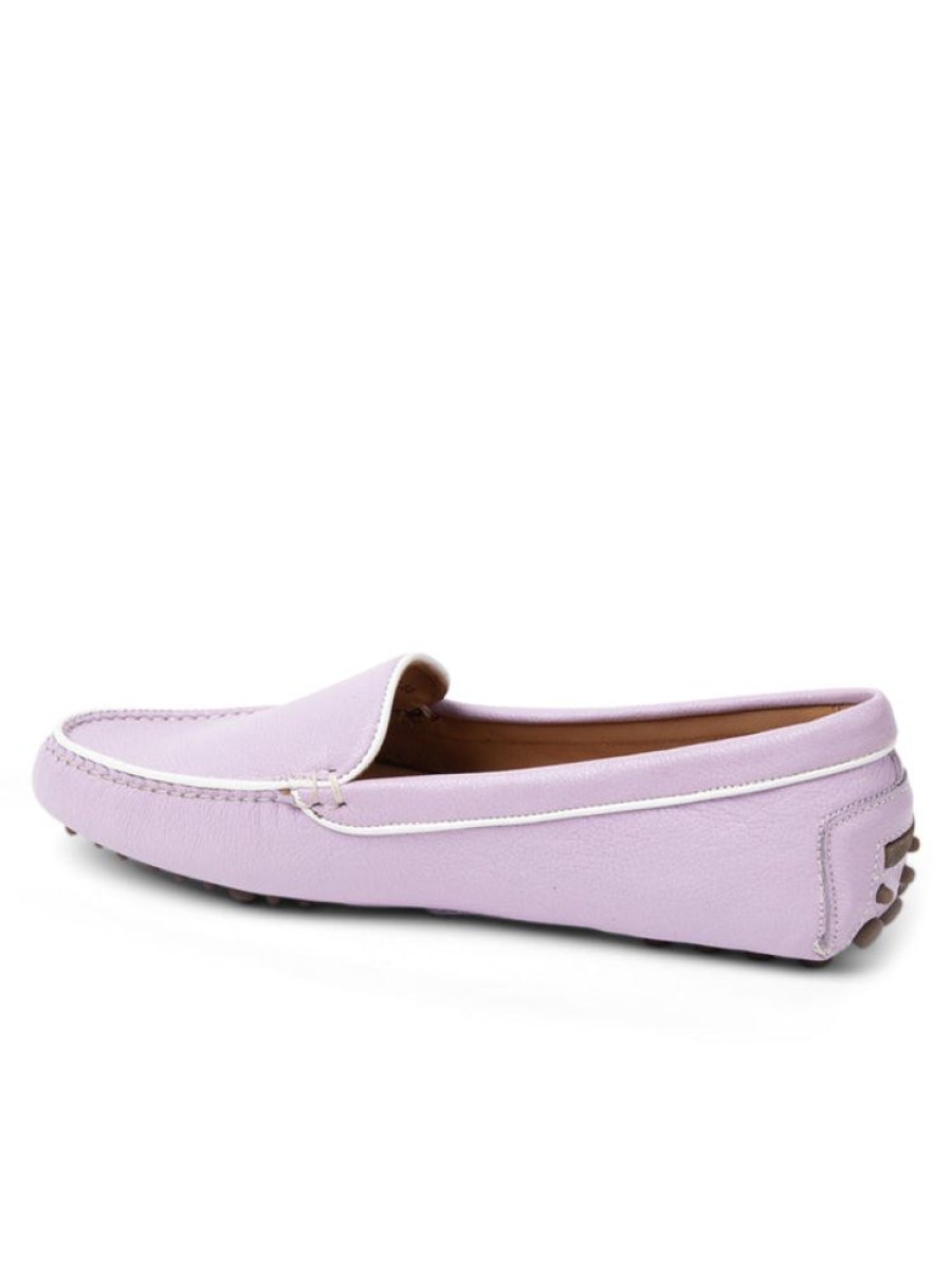 Driving Moccasins Patricia Green | Jill Piped Driving Moccasin Lavender