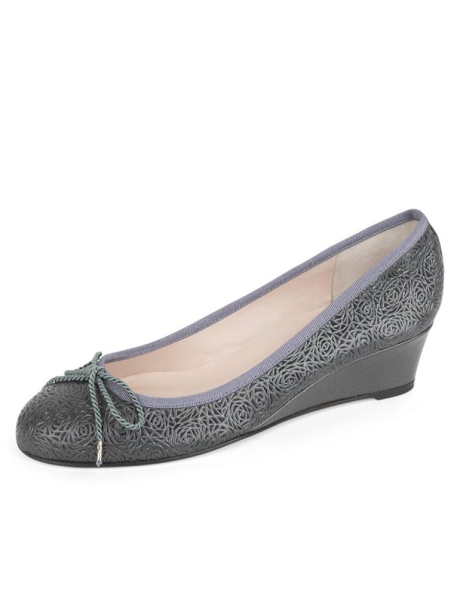 Evening Paul Mayer | Noble Leather Wedge Pewter