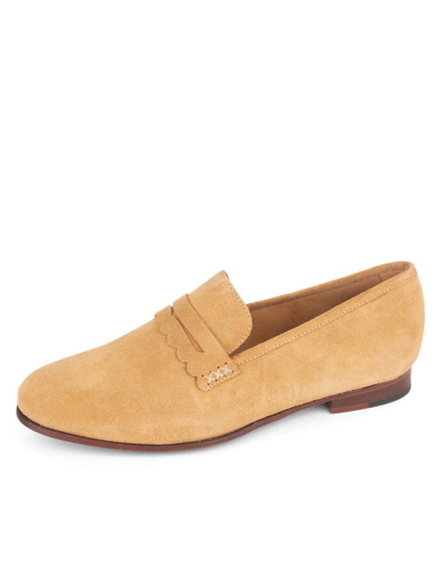 Flats Patricia Green | Blair Penny Loafer Tan