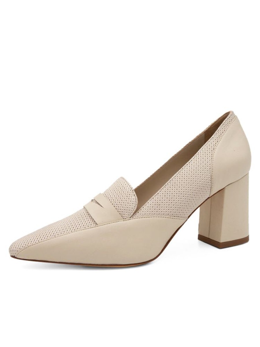 Pumps Amalfi by Rangoni | Iberide Beige Piuma Lux / Sabbia Honey Mad