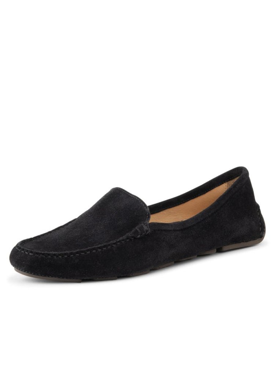 Driving Moccasins Patricia Green | Jillian Driving Moccasin Black Suede