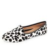 Driving Moccasins Patricia Green | Jillian Driving Moccasin Black & White Dalmation