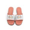 Sandals By Paige | Needlepoint Sandal In Crab Tan