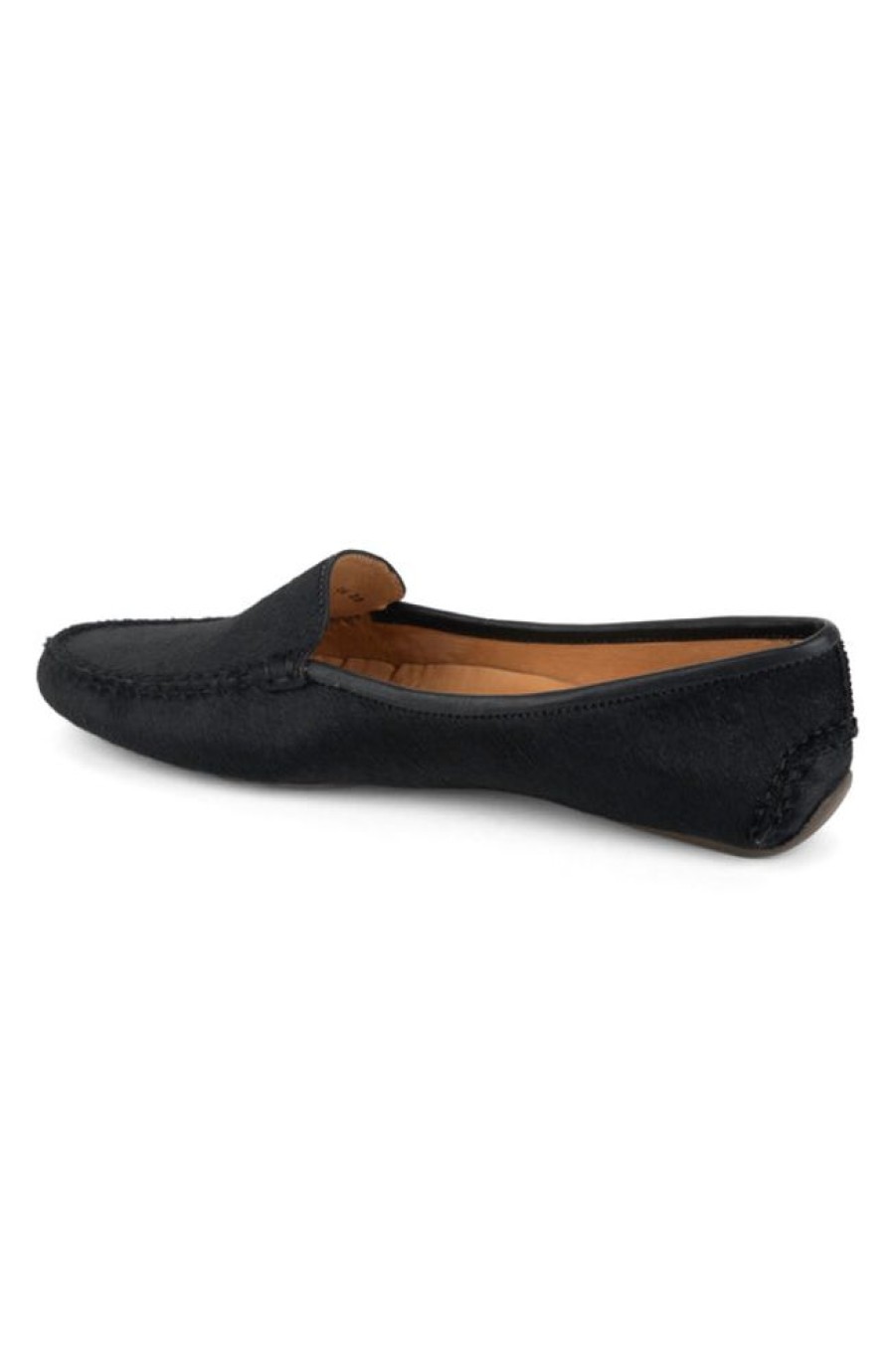 Casual Patricia Green | Jillian Driving Moccasin In Haircalf Black Haircalf