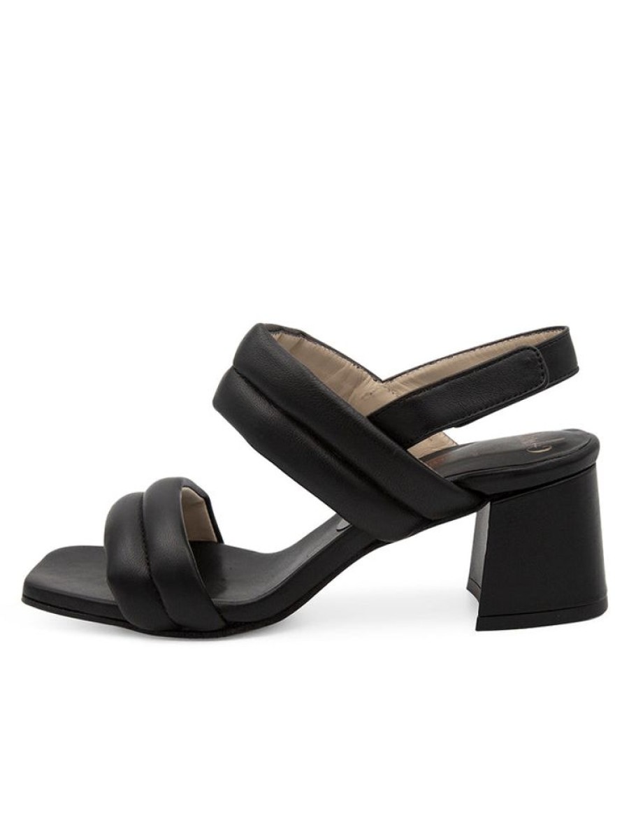 Sandals Amalfi by Rangoni | Egeo Black Parmasoft