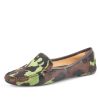 Driving Moccasins Patricia Green | Jillian Driving Moccasin Green Camo