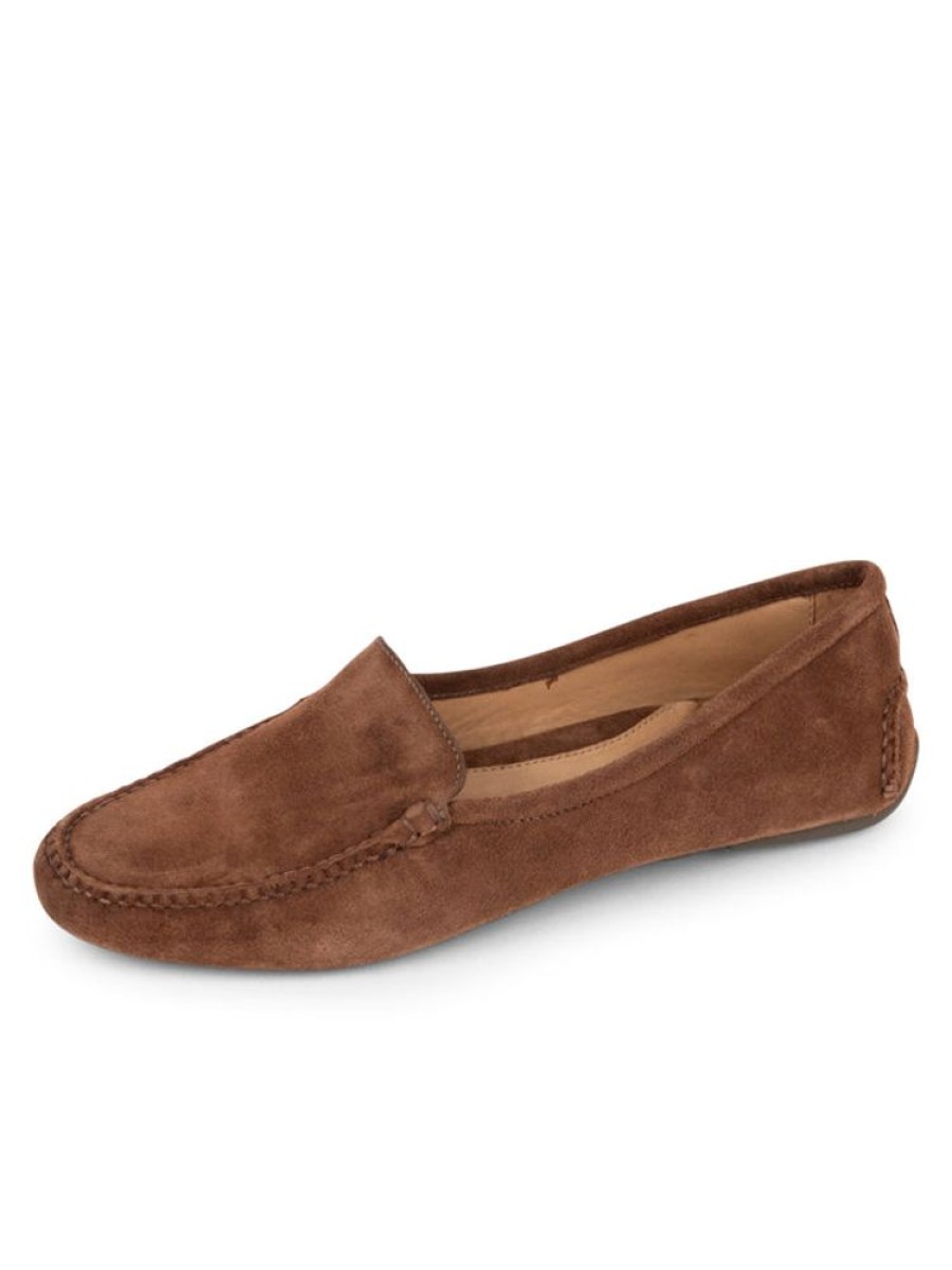 Driving Moccasins Patricia Green | Jillian Driving Moccasin Chocolate Suede