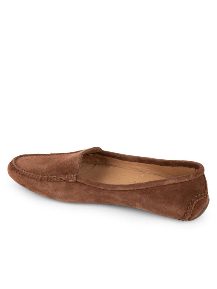 Driving Moccasins Patricia Green | Jillian Driving Moccasin Chocolate Suede