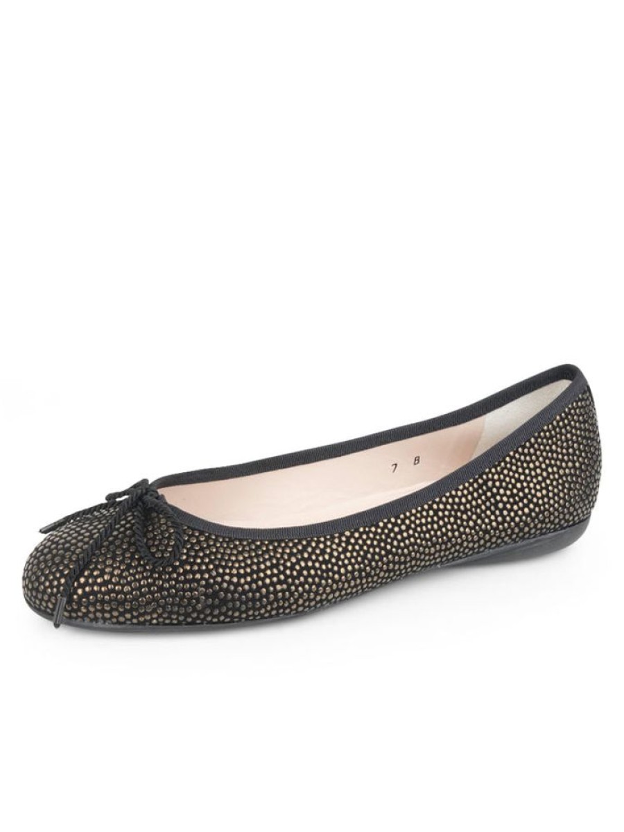 Casual Paul Mayer | Bingo Crell Ballet Flat Black/Bronze