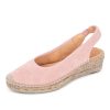 Espadrilles Patricia Green | Valencia Closed Toe Slingback Espadrille Blush Pink