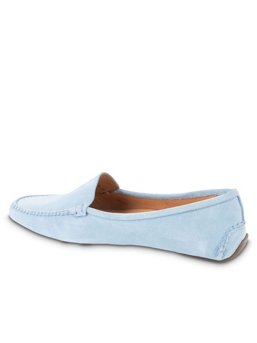 Driving Moccasins Patricia Green | Jillian Driving Moccasin In Suede French Blue