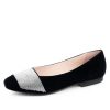 Flats Patricia Green | Milan Crystal Embellished Flat Black