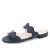 Sandals Patricia Green | Palm Beach Flat Sandal Navy