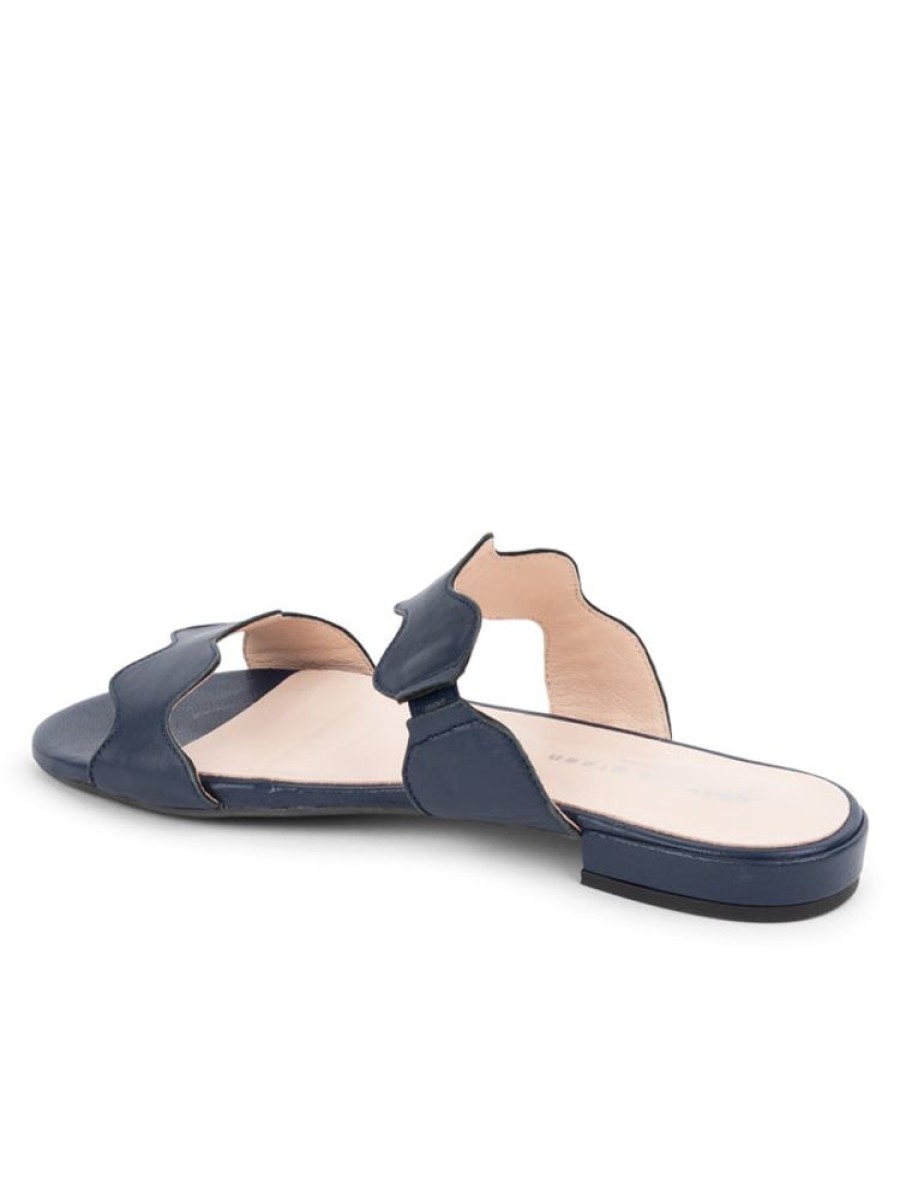 Sandals Patricia Green | Palm Beach Flat Sandal Navy