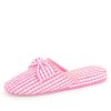 Slippers Patricia Green | Zoe Gingham Check Slipper Hot Pink