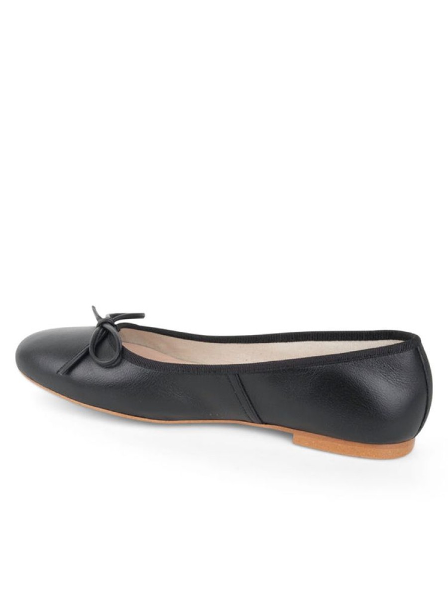 Casual Patricia Green | Skim Ballerina Flat Black