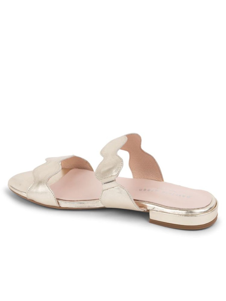 Sandals Patricia Green | Palm Beach Flat Sandal Gold