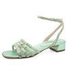 Pumps Amalfi by Rangoni | Bardana Green Canneto Liscio/Gemis Etoile