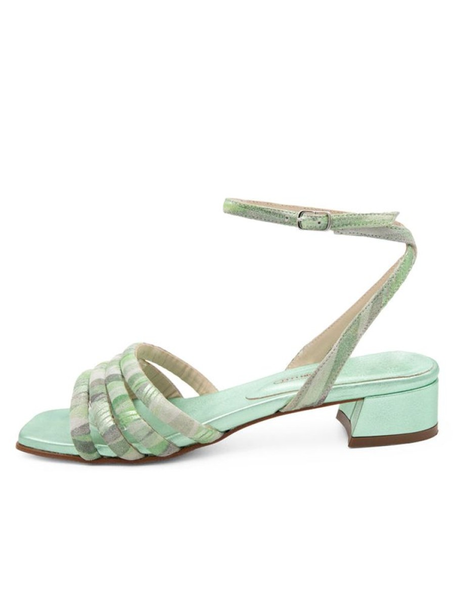 Pumps Amalfi by Rangoni | Bardana Green Canneto Liscio/Gemis Etoile