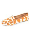 Driving Moccasins Patricia Green | Jillian Driving Moccasin Tan Giraffe Haircalf