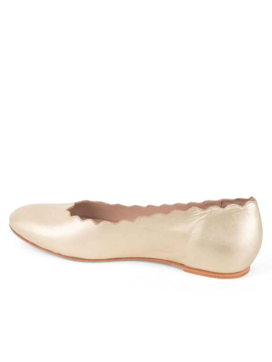 Flats Patricia Green | Palm Beach Ballet Flat Gold