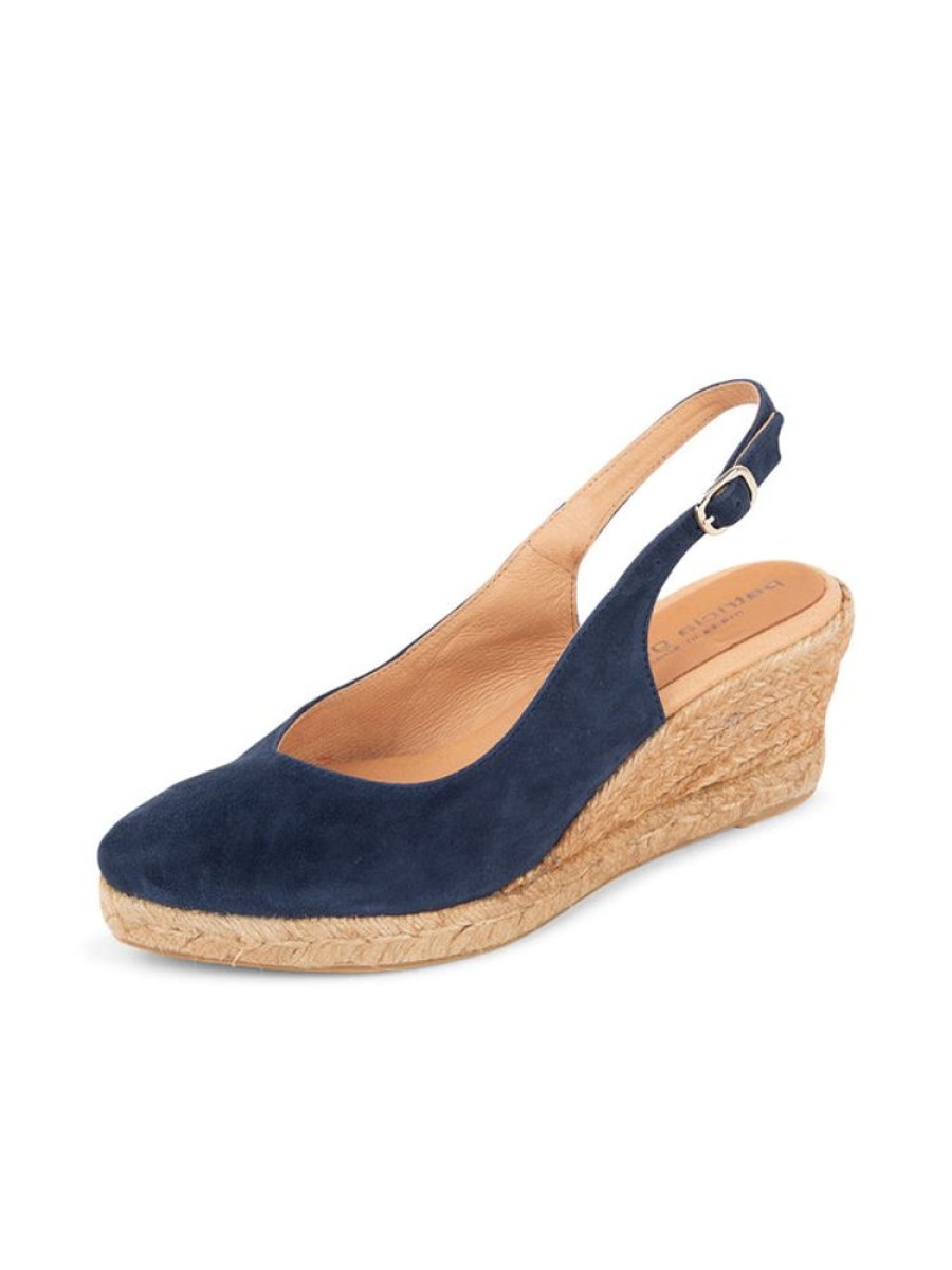 Wedges Patricia Green | Poppy Espadrille Navy