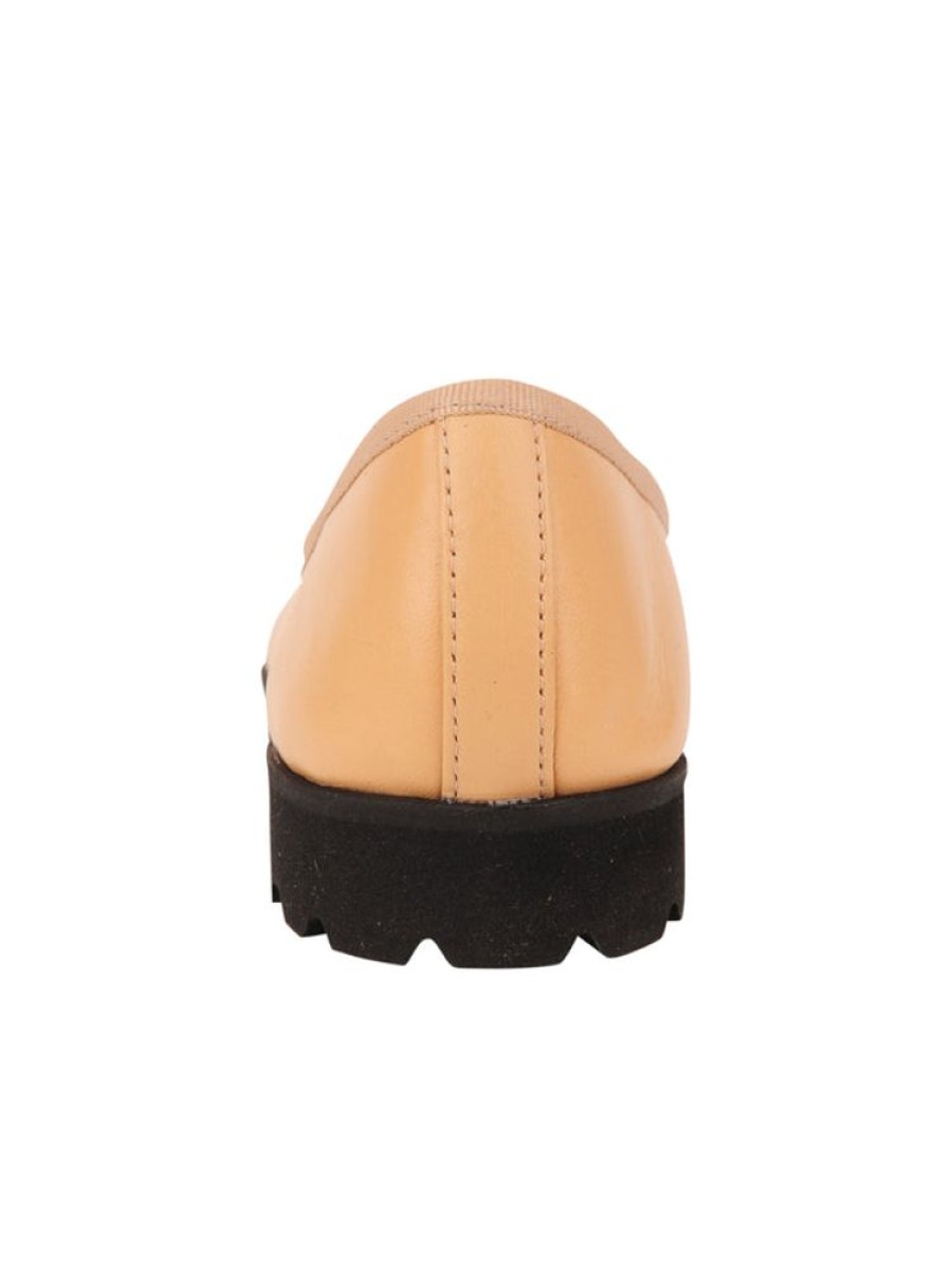 The Lug Sole Paul Mayer | Bravo Lug Sole Ballet Black/Beige Nappa Leather