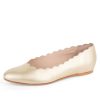 Casual Patricia Green | Palm Beach Ballet Flat Gold