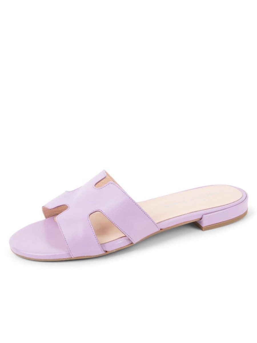 Sandals Patricia Green | Hallie Flat Sandal Lavender