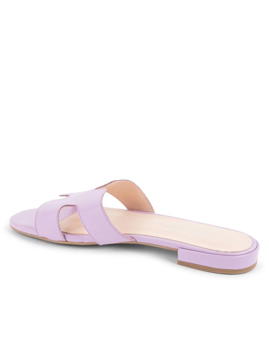 Sandals Patricia Green | Hallie Flat Sandal Lavender