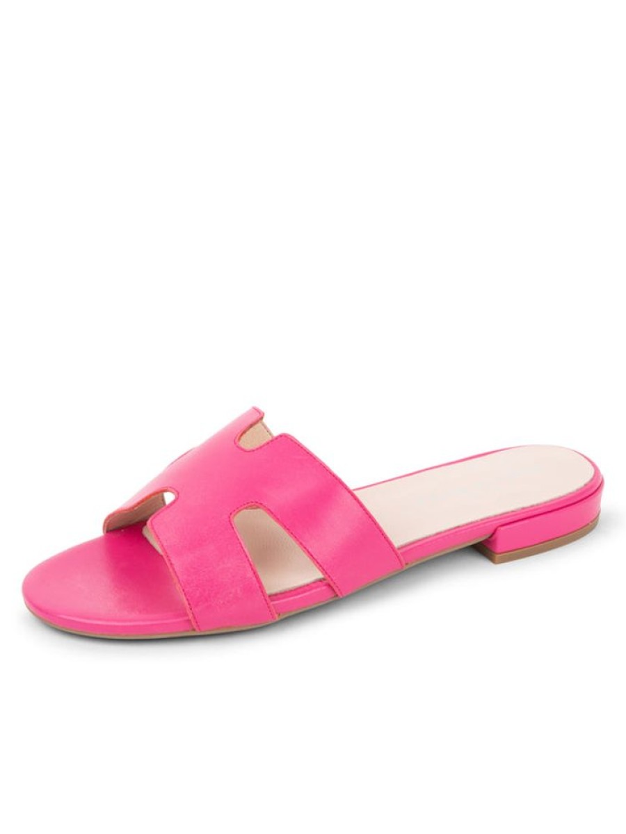 Sandals Patricia Green | Hallie Flat Sandal Hot Pink